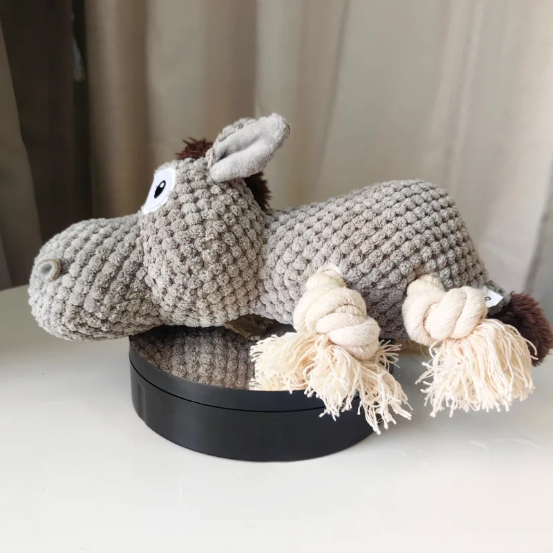Floating Plush Dog Toy